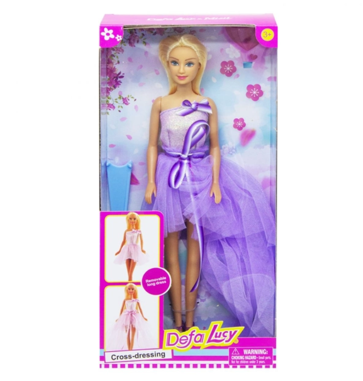 Кукла Defa платье-трансформер 29 см (8450)