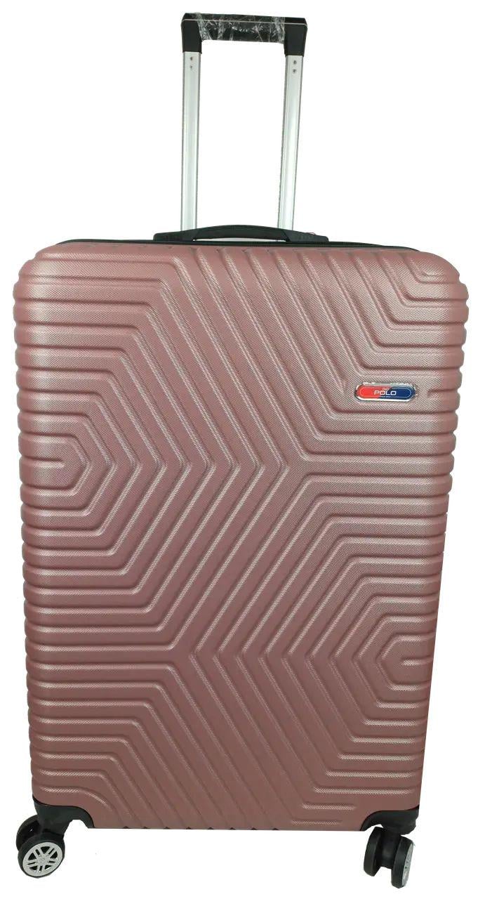 Валіза пластикова GD Polo велика 115 л Пудровий (60k001 large powder) - фото 1