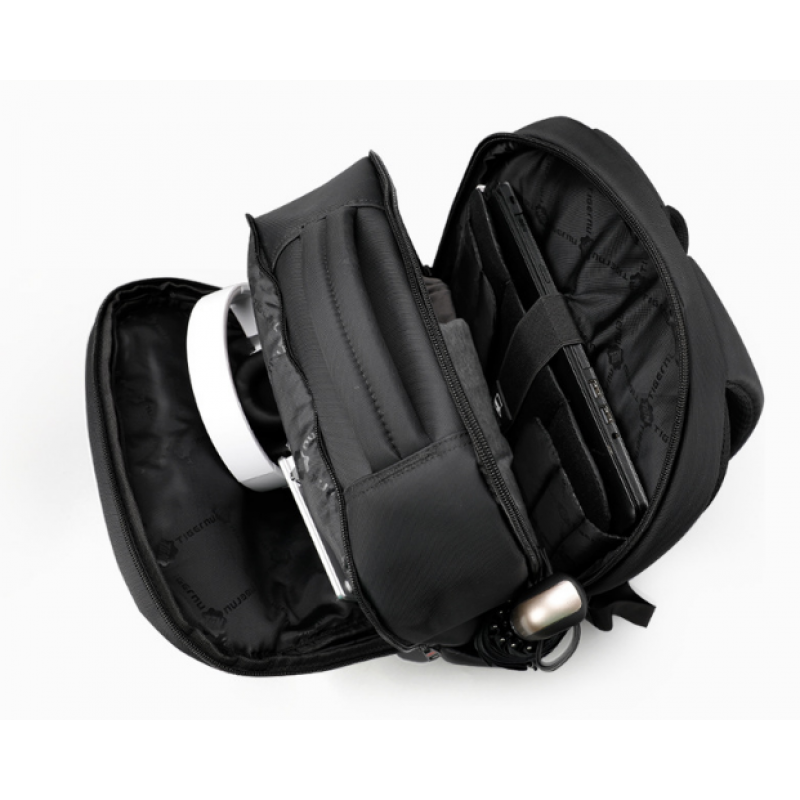 Рюкзак чоловічий міський 48x34 см Чорний (641) - фото 2 Рюкзак чоловічий міський 48x34 см Чорний (641) - фото 2