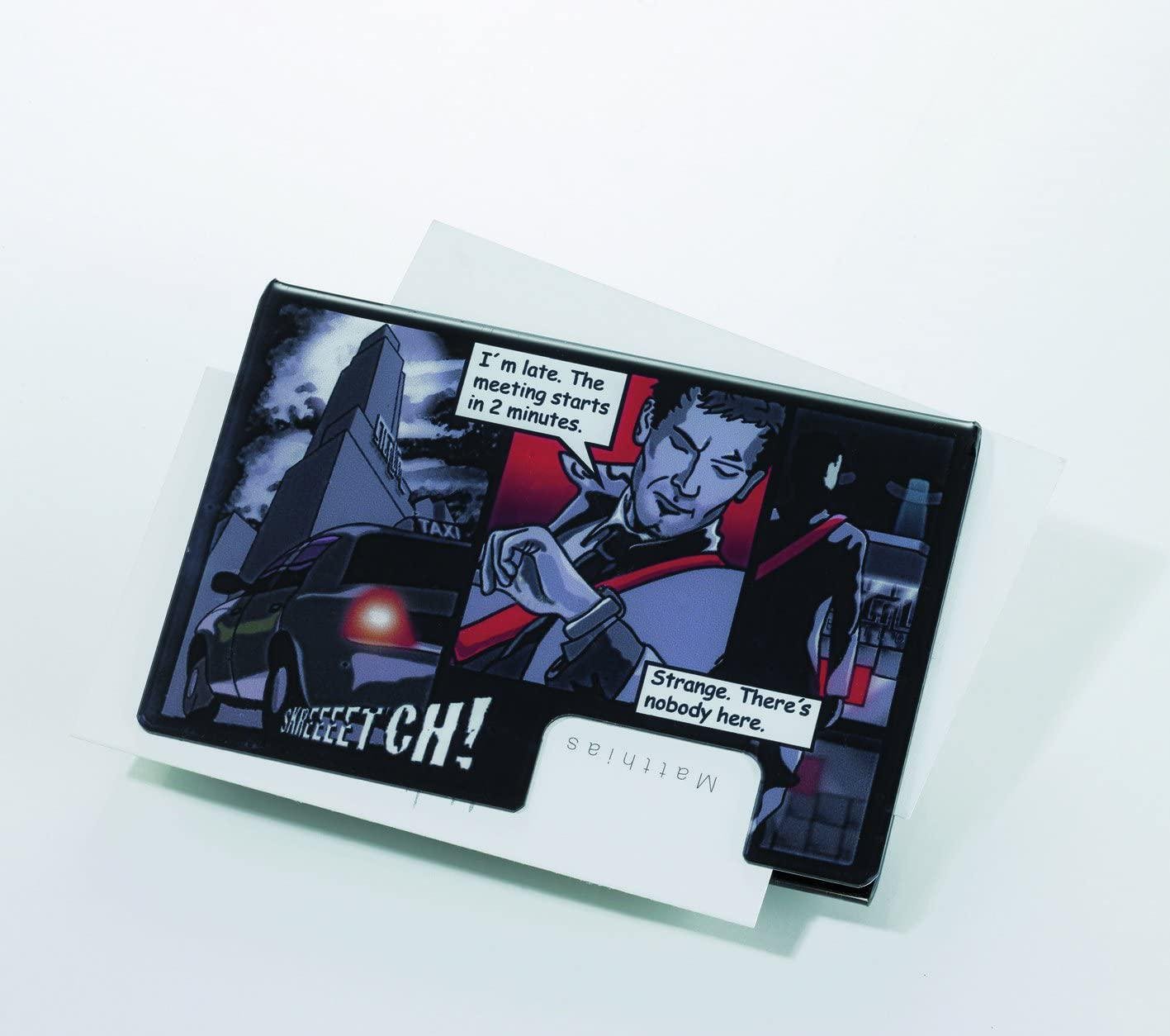 Візитниця Troika Downtown Trip акрилова (CDC21/BK)