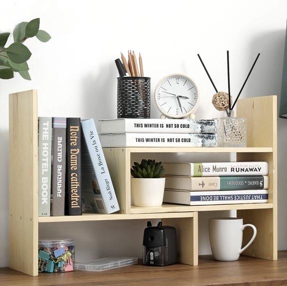 Полка книжная настольная из дерева Харалис Бланже (КПА-04351)