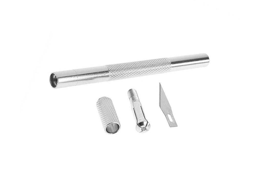 Ніж-скальпель універсальний з двома змінними лезами (30076164)