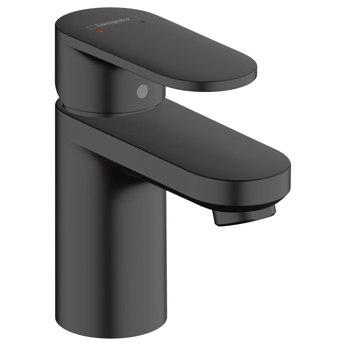 Змішувач для умивальника Hansgrohe VERNIS BLEND 71550670 одноважільний Чорний (102864)