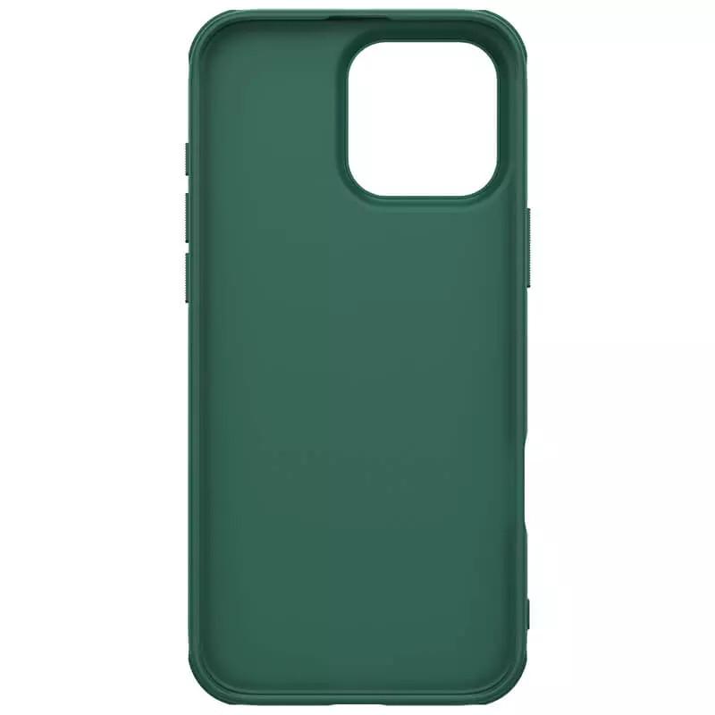 Противоударный Чехол Nillkin Matte Pro для Apple iPhone 16 Pro Max Deep Green - фото 6 Противоударный Чехол Nillkin Matte Pro для Apple iPhone 16 Pro Max Deep Green - фото 6