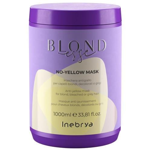 Маска для обесцвеченных или седых волос INEBRYA Blondesse No-Yellow Mask 1000 мл (2523840274)