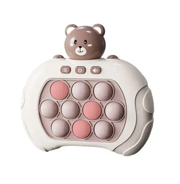 Игрушка головоломка Quick Pop It Baby Bear развивающая 4 режима игры 80 уровней (JJGF-08156)