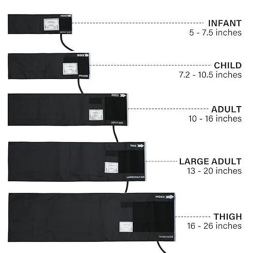 Комплект стетоскопа-анероидного сфигмоманометра LotFancy 5в1 - фото 3