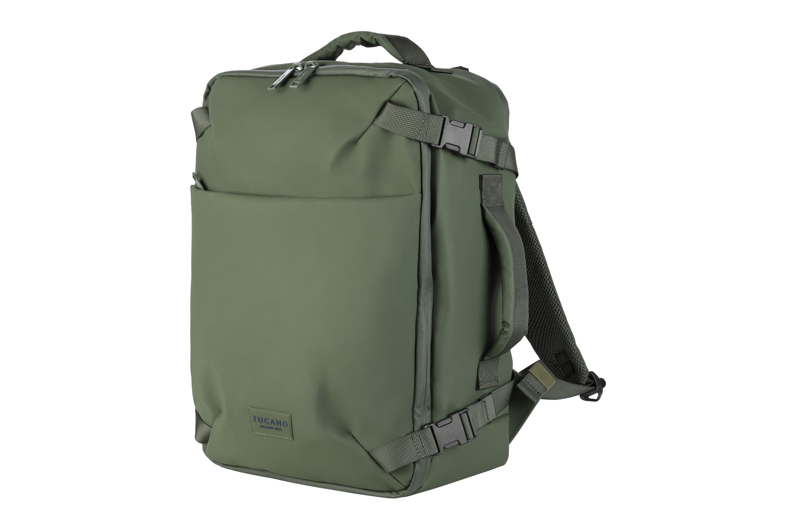 Рюкзак дорожный Tucano Tugo M Dry CABIN Luggage полиэстер 15,6" 20 л Зеленый (BKTUGDR-MV)