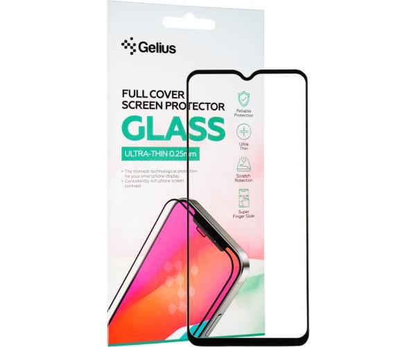 Защитное стекло Gelius Full Cover Ultra-Thin 0,25 мм для Samsung A13/A135 Black (0100000091069)