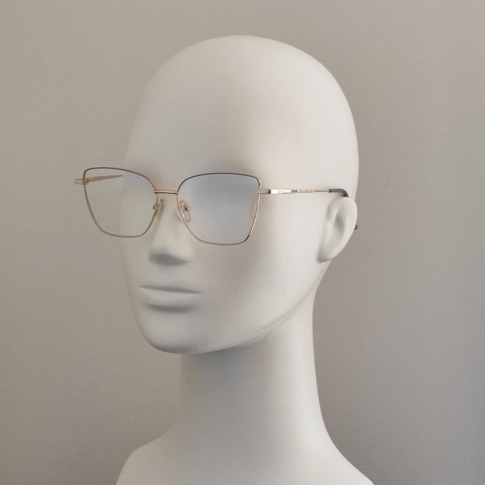 Комп'ютерні окуляри Blue Blocker оправа 80007 NN Золотий/Бежевий - фото 2 Комп'ютерні окуляри Blue Blocker оправа 80007 NN Золотий/Бежевий - фото 2