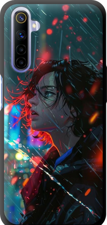 Чехол на Realme 6 Ночные огни (6096b-1913-42517)