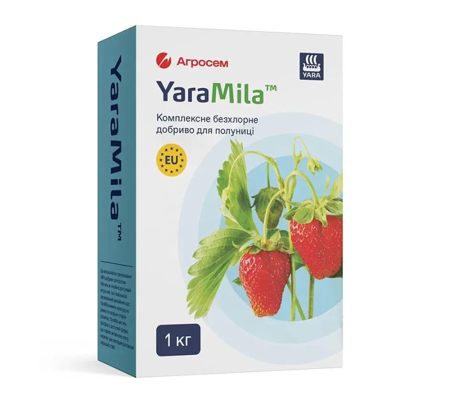 Добриво комплексне безхлорне Yara Mila для полуниці 1 кг (0389)