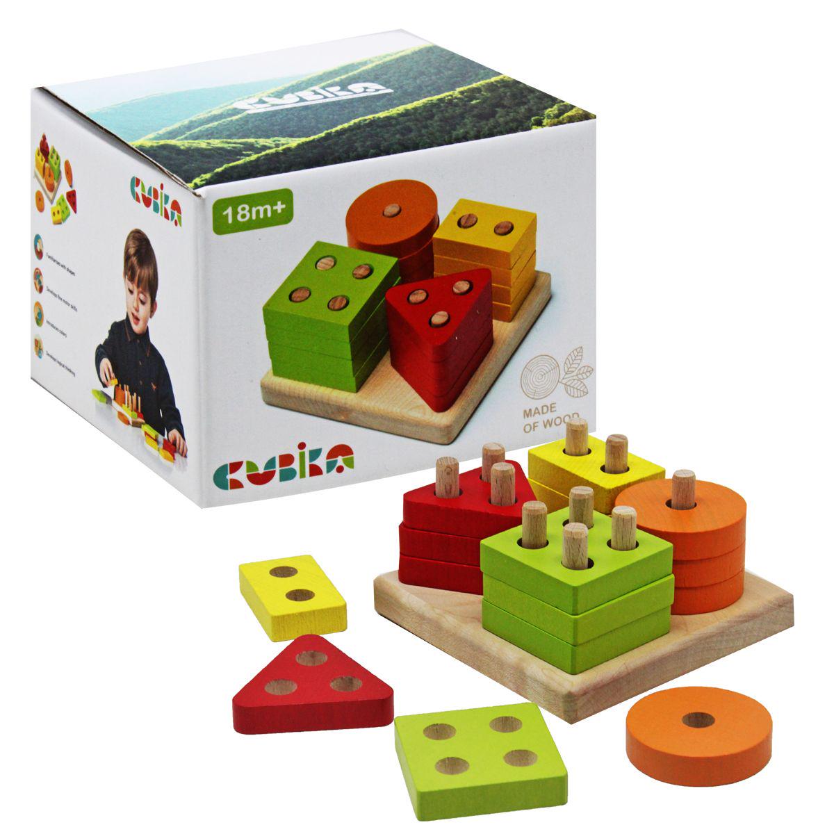 Деревянный сортер Геометрические фигуры