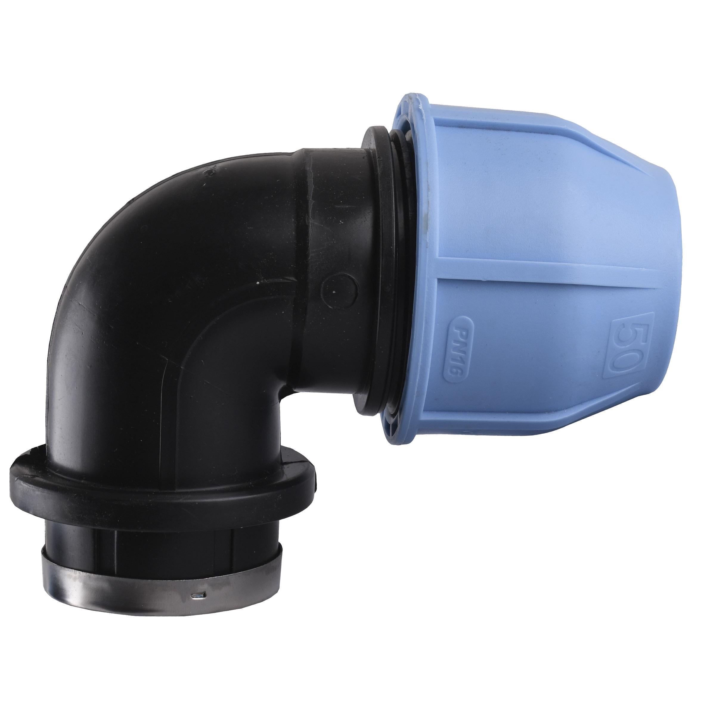 Колено ПНД Vsplast 50 мм x 1 1/4" ВР 4002 (000007894)