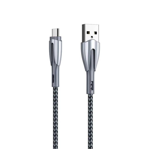 Кабель Remax RC-162a USB Type-C Armor 3,0 A 1 м Черный (6972174151397) - фото 1 Кабель Remax RC-162a USB Type-C Armor 3,0 A 1 м Черный (6972174151397) - фото 1
