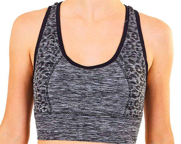 Топ спортивный CO-2232 L Серо-черный (06363009)