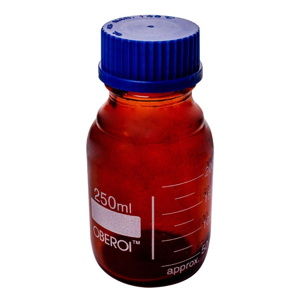 Бутыль для реактивов Ridni с градуировкой и крышкой 250 мл (12426)