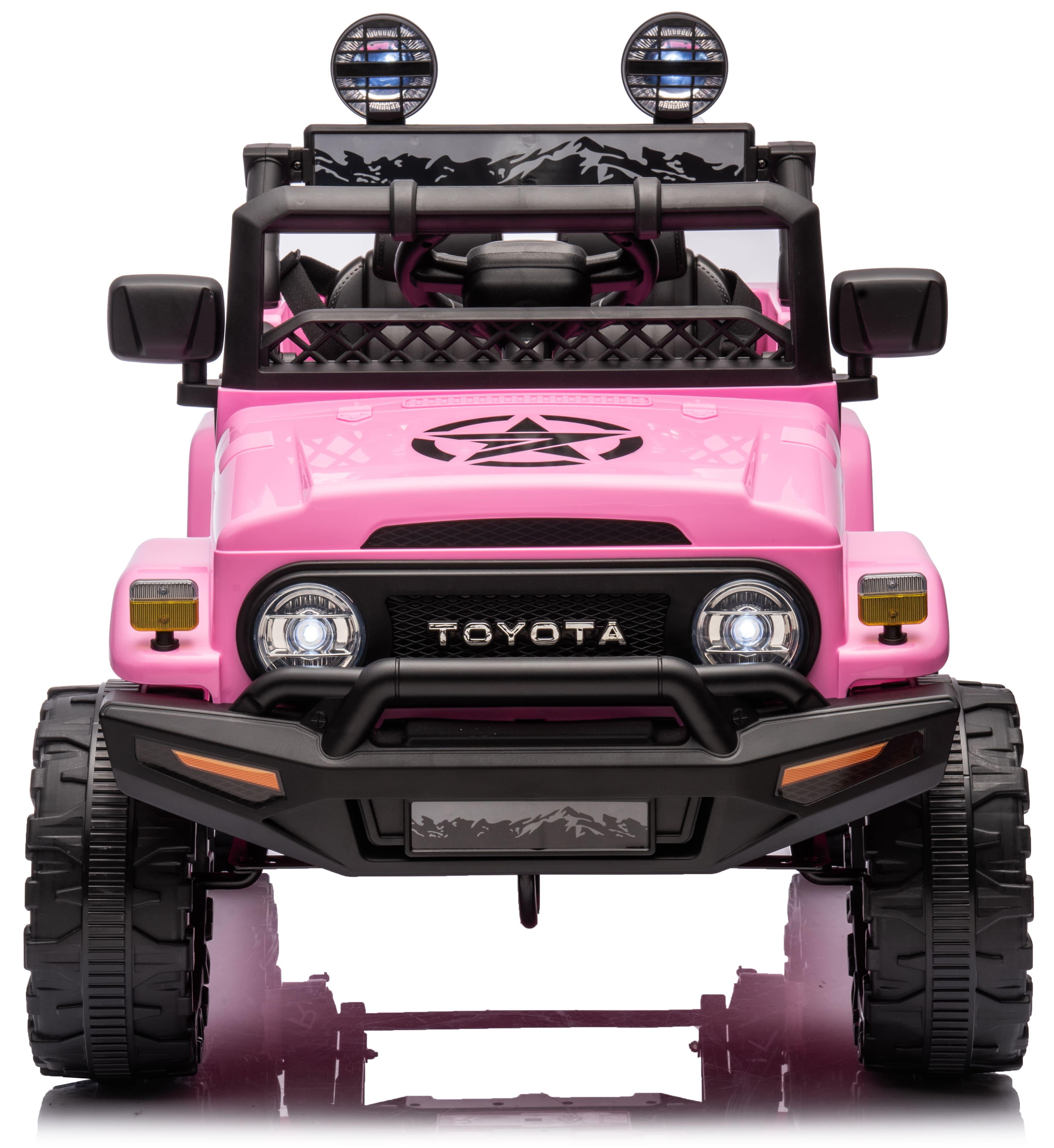 Електромобіль дитячий Toyota FJ Cruiser Рожевий (9901) - фото 2 Електромобіль дитячий Toyota FJ Cruiser Рожевий (9901) - фото 2