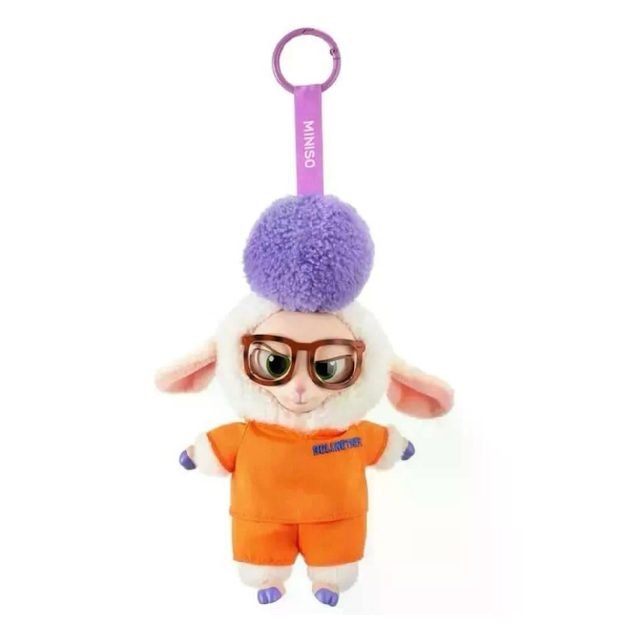 Мягкая игрушка-брелок Зоотрополис Овечка в 15 см Оранжевый (ab961788)