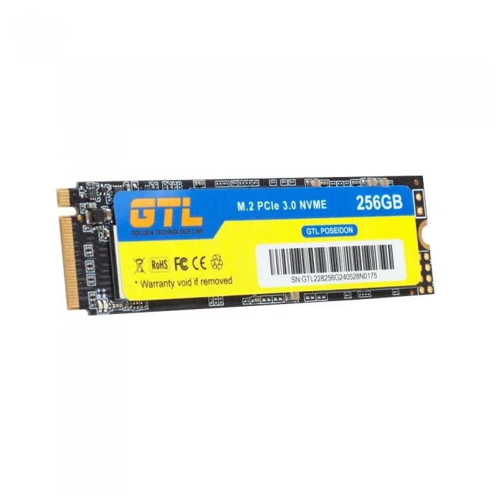 Накопичувач твердотільний SSD 256 Gb/GTL Poseidon/PCI-E 3x4/M,2/Bulk (GTLPOS256GBNV) - фото 2