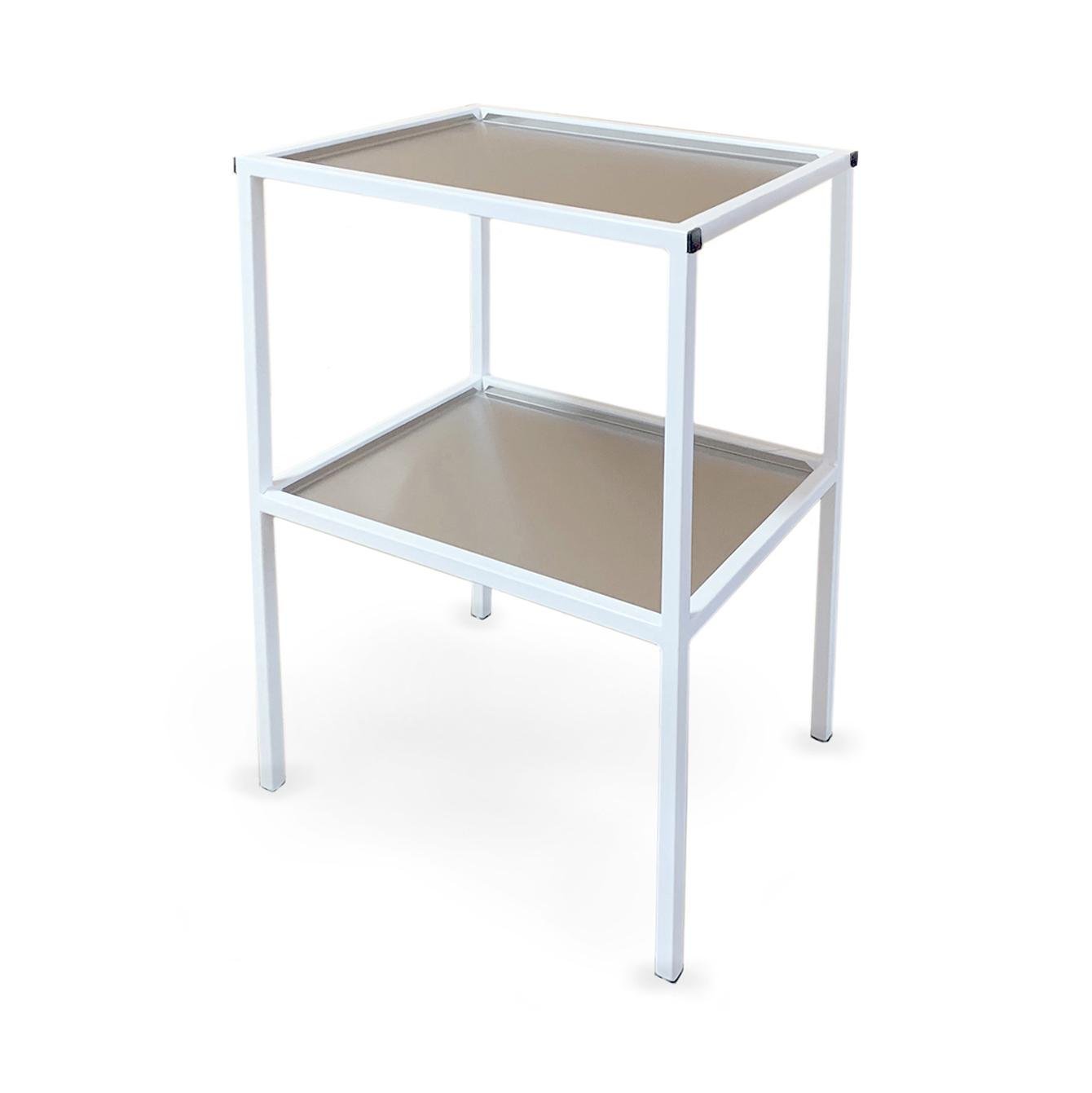 Столик СИ-5-1 инструментальный ОМЕГА со стеклянными полками