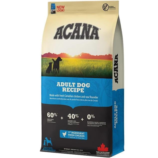 Корм сухий Acana Dog Recipe для собак усіх порід з куркою та індичкою 17 кг (a52517)