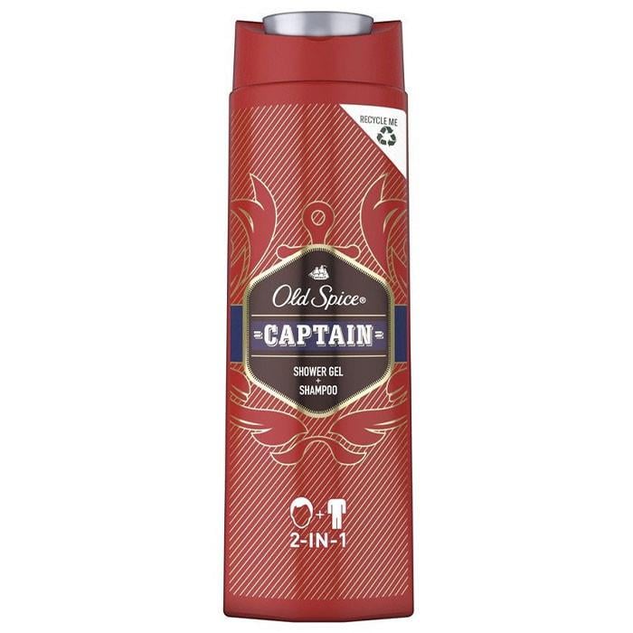 Гель-шампуль для душа Old Spice Captain 400 мл (1793164868)