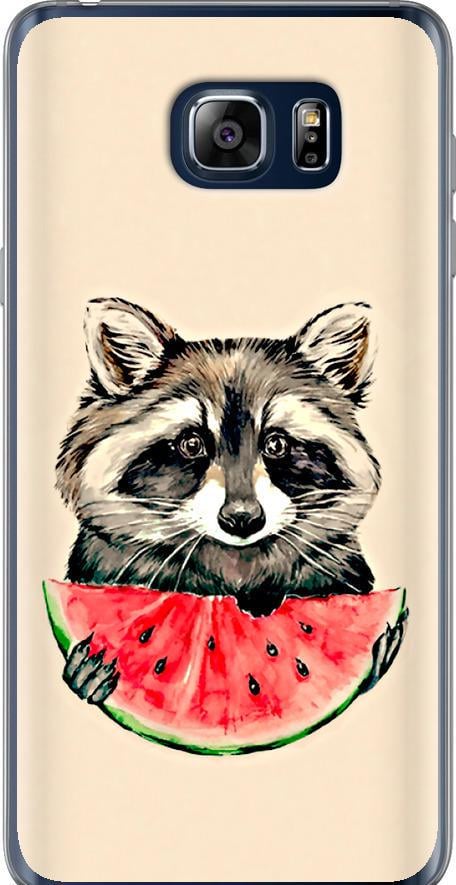 Чехол на Samsung Galaxy Note 5 N920C Енотик с арбузом (4605t-127-42517) Чехол на Samsung Galaxy Note 5 N920C Енотик с арбузом (4605t-127-42517)