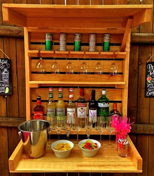 Бар настенный из дерева Рамилания Карри (НББ-005103)