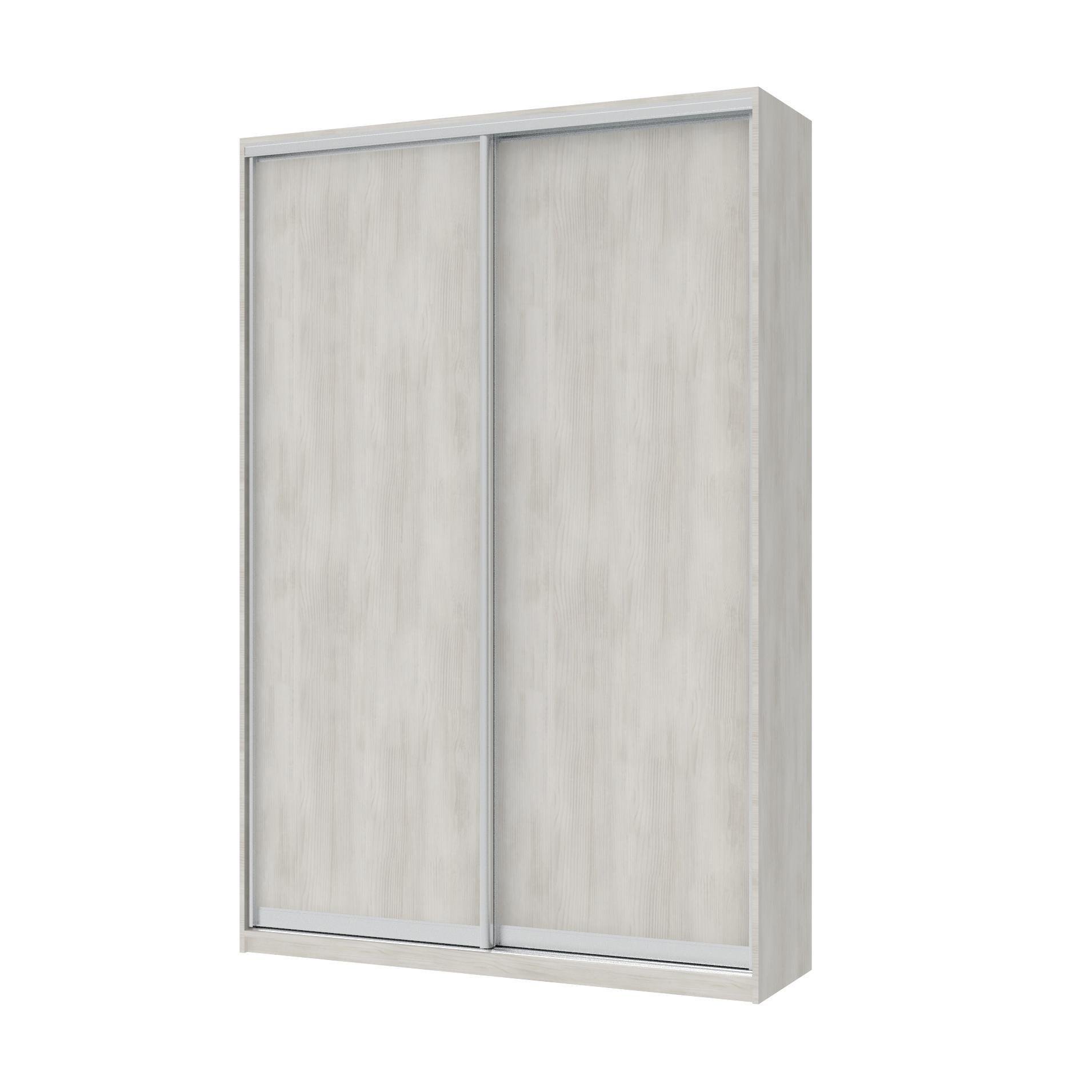 Шкаф-купе двухдверный Doros Сити Лайт 150х45х225 см Белое дерево (DRS-011074)