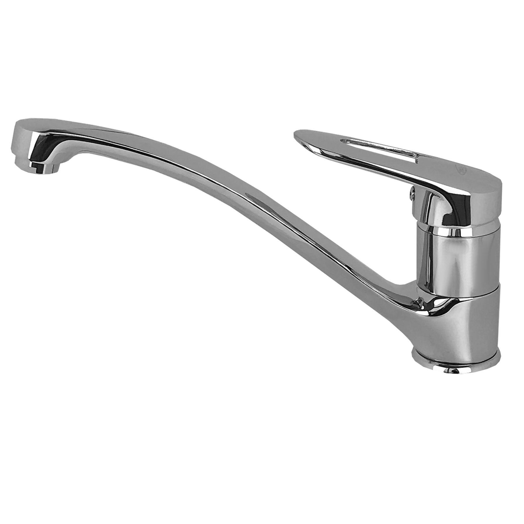 Смеситель для кухни CRISTAL FAVORIT GNFF-103 000007986 однорычажный Хром (107933) Смеситель для кухни CRISTAL FAVORIT GNFF-103 000007986 однорычажный Хром (107933)