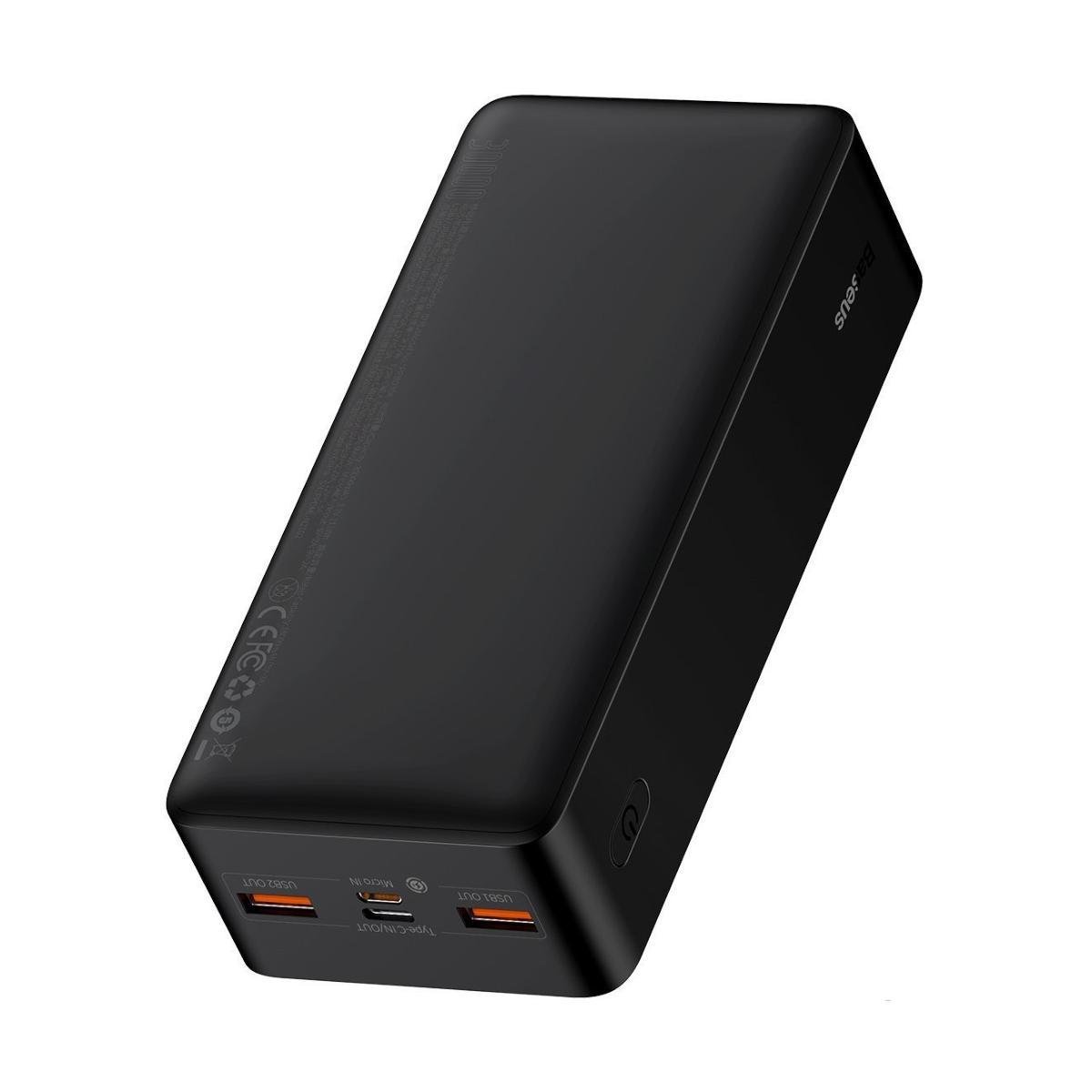 Павербанк BASEUS PPDML-K01/K02 Bipow 15W 30000 mAh Чорний - фото 2