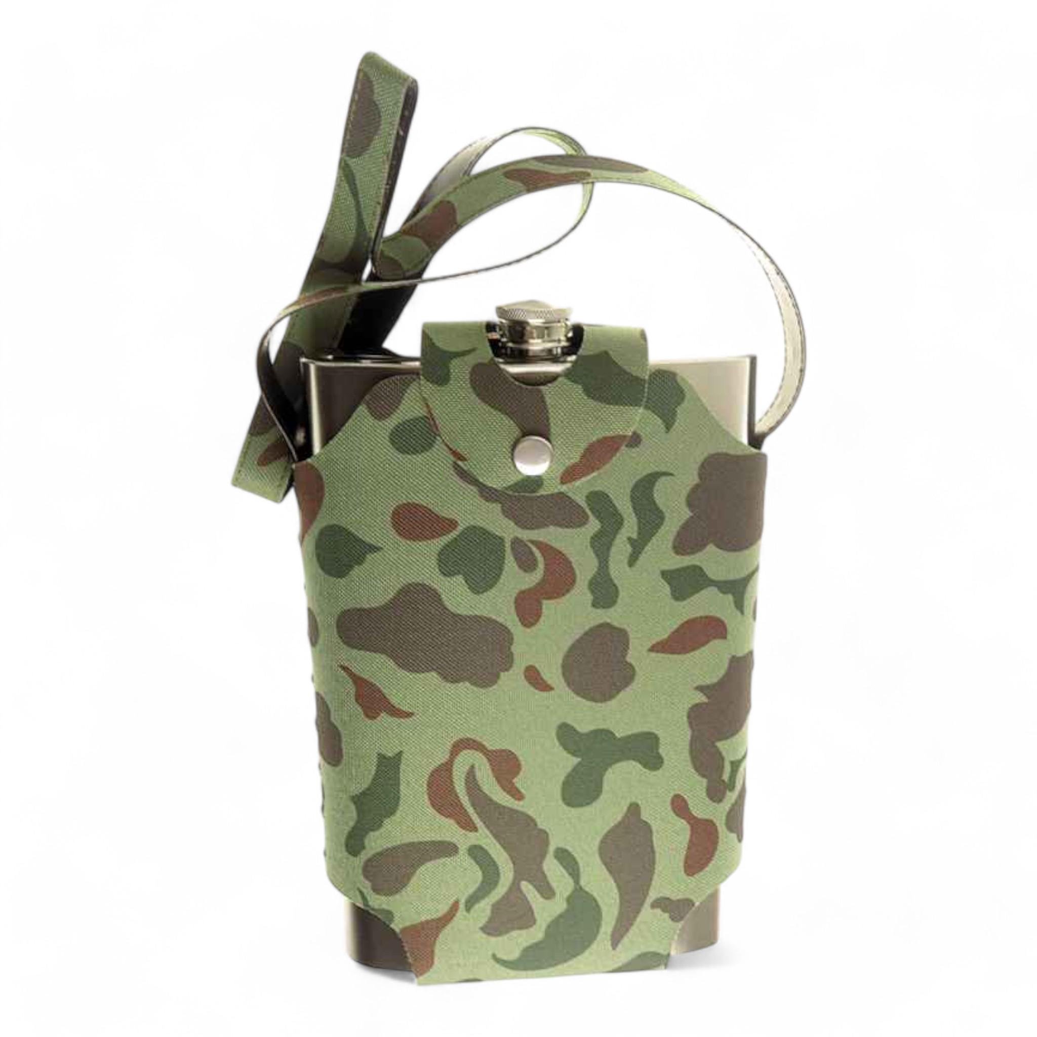 Фляга с чехлом Камуфляж 64 oz 1900 мл из нержавеющей стали (F_SG64А)