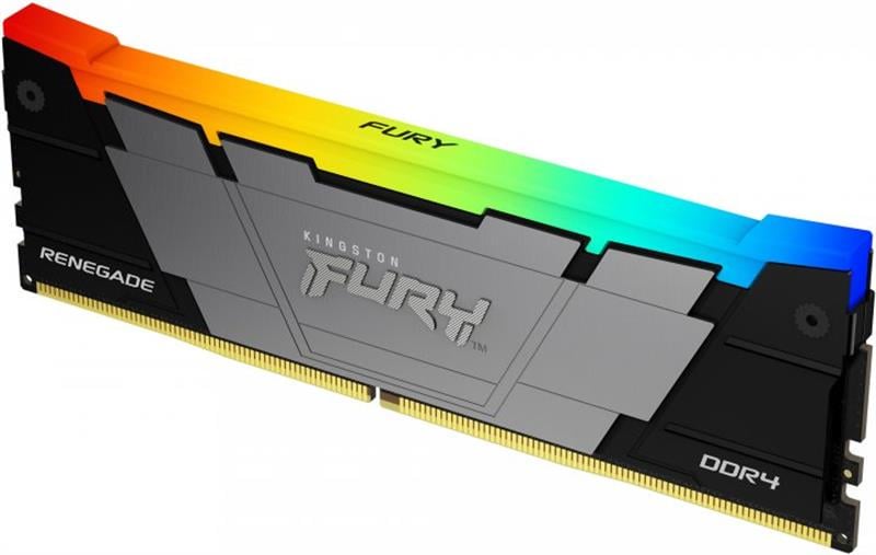 Оперативная память Kingston Fury Renegade RGB DDR4 8GB/3600 (KF436C16RB2A/8)