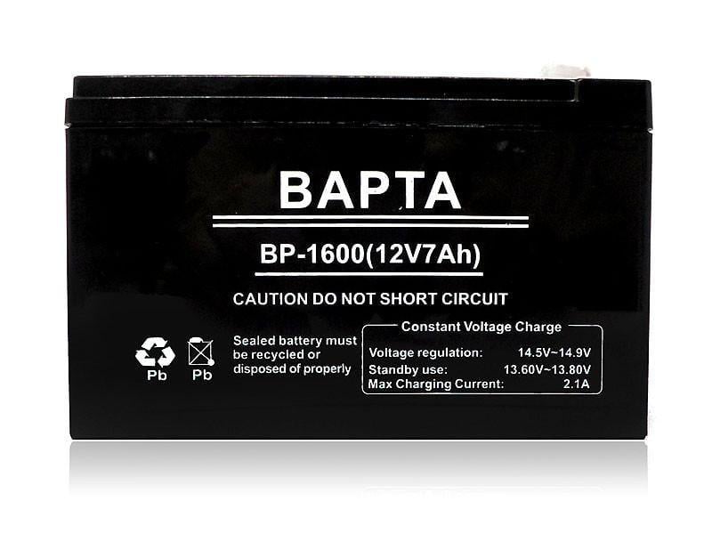 Батарея акумуляторна BAPTA 12 В 7 Ач BP-1600/8548 151х65х95 мм (23251941)
