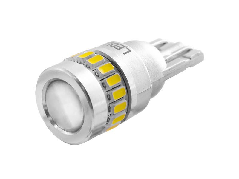 Автолампа світлодіодна T10 W5W 12 В SMD4014-18led + SMD3030-1led Білий (3312)