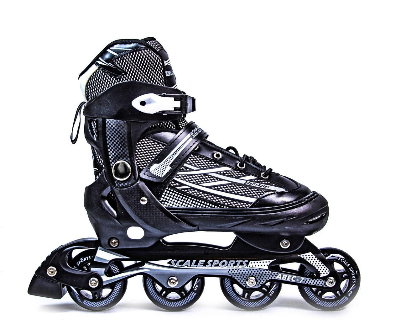 Ролики Scale Sports Skates р. 41-44 Черный (1903404051) - фото 5