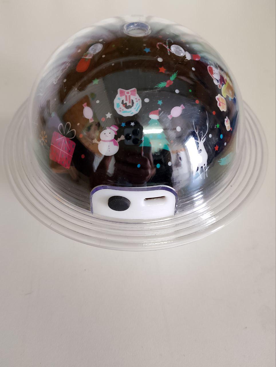 Увлажнитель воздуха-ночник Новый год с подставкой RGB 250 мл (29889753) - фото 6