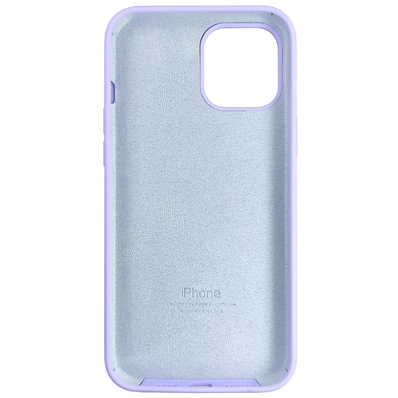 Чехол Copy Silicone Case iPhone 12/12 Pro Light Violet (29caa1-3287) - фото 5