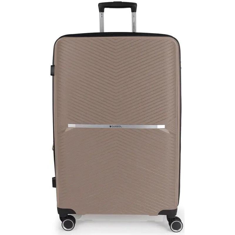 Чемодан на 4-х колесах Gabol Kume L 99 л Stone (930286)