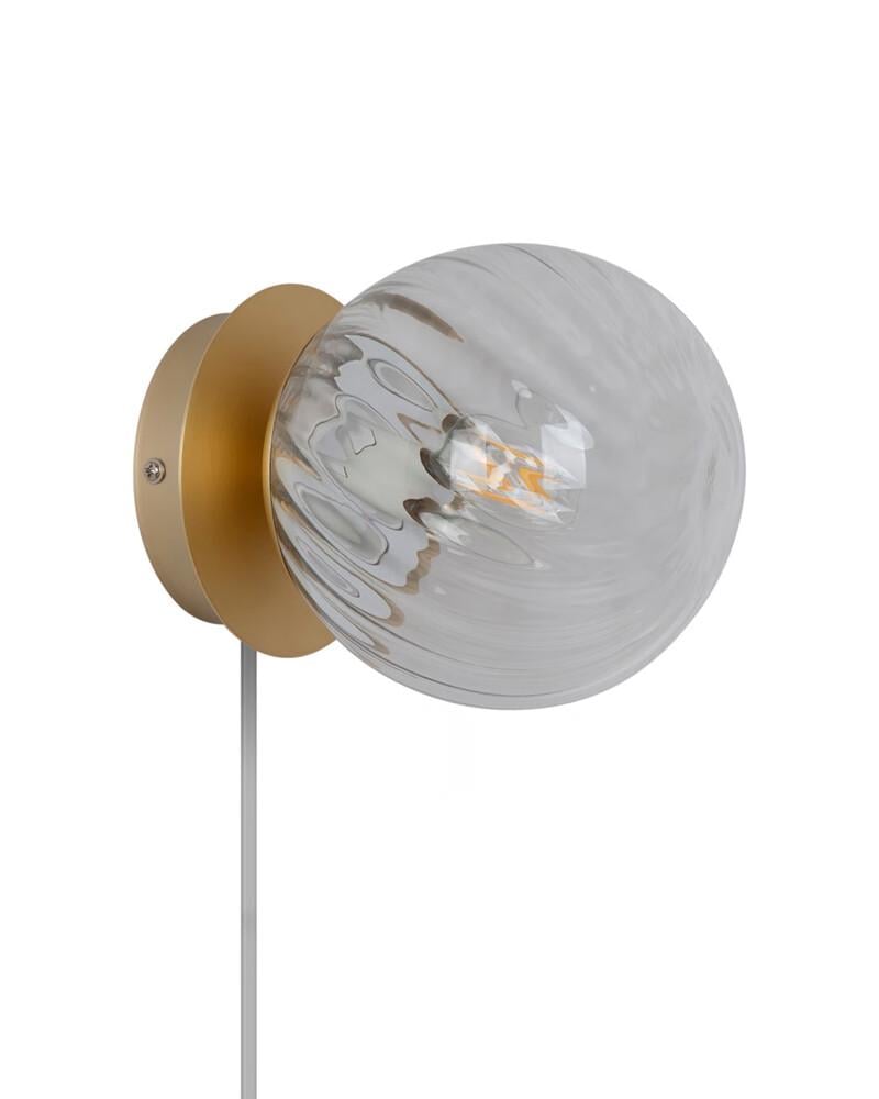 Бра Nordlux 2312111035 Chisell E14 1x25W IP20 Латунный (29747914)