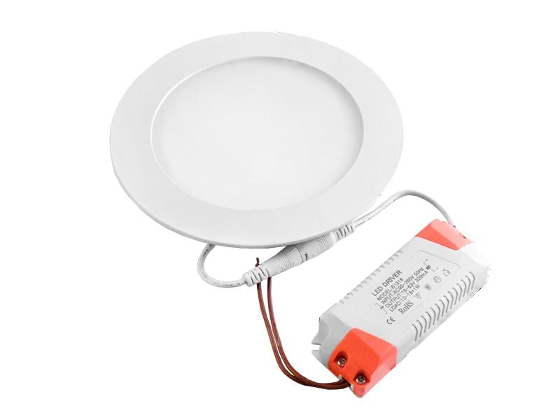 Світильник світлодіодний врізний D180 Downlight 15 Вт 6500К круглий (622) - фото 1