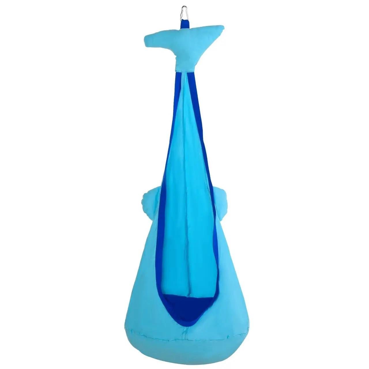 Крісло дитяче підвісне WCG Синій кит (CS07-1)