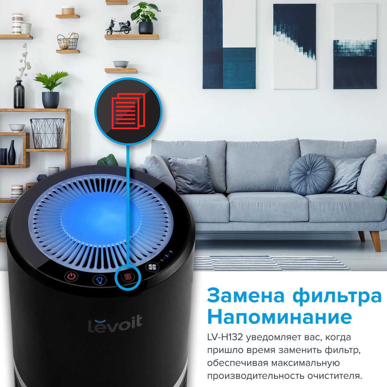 Комплект запасних фільтрів LV-H132-RF для очисника повітря Levoit LV-H132 (LV-H132-RF) - фото 3