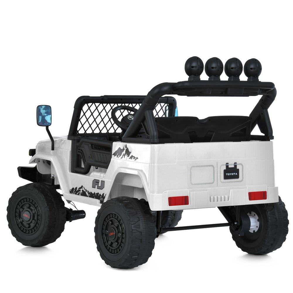 Дитячий електромобіль Bambi Jeep Toyota 2566AEBLR 4W Білий - фото 4 Дитячий електромобіль Bambi Jeep Toyota 2566AEBLR 4W Білий - фото 4