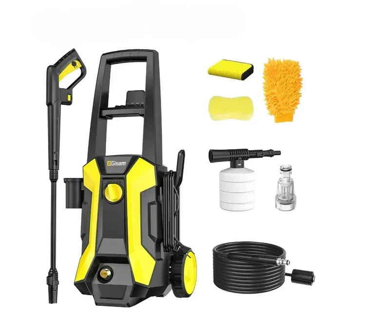 Мойка высокого давления GISAM GL-Q2 2200 Вт 180 бар с пенником для авто/дома и двора (3024083735) Мойка высокого давления GISAM GL-Q2 2200 Вт 180 бар с пенником для авто/дома и двора (3024083735)
