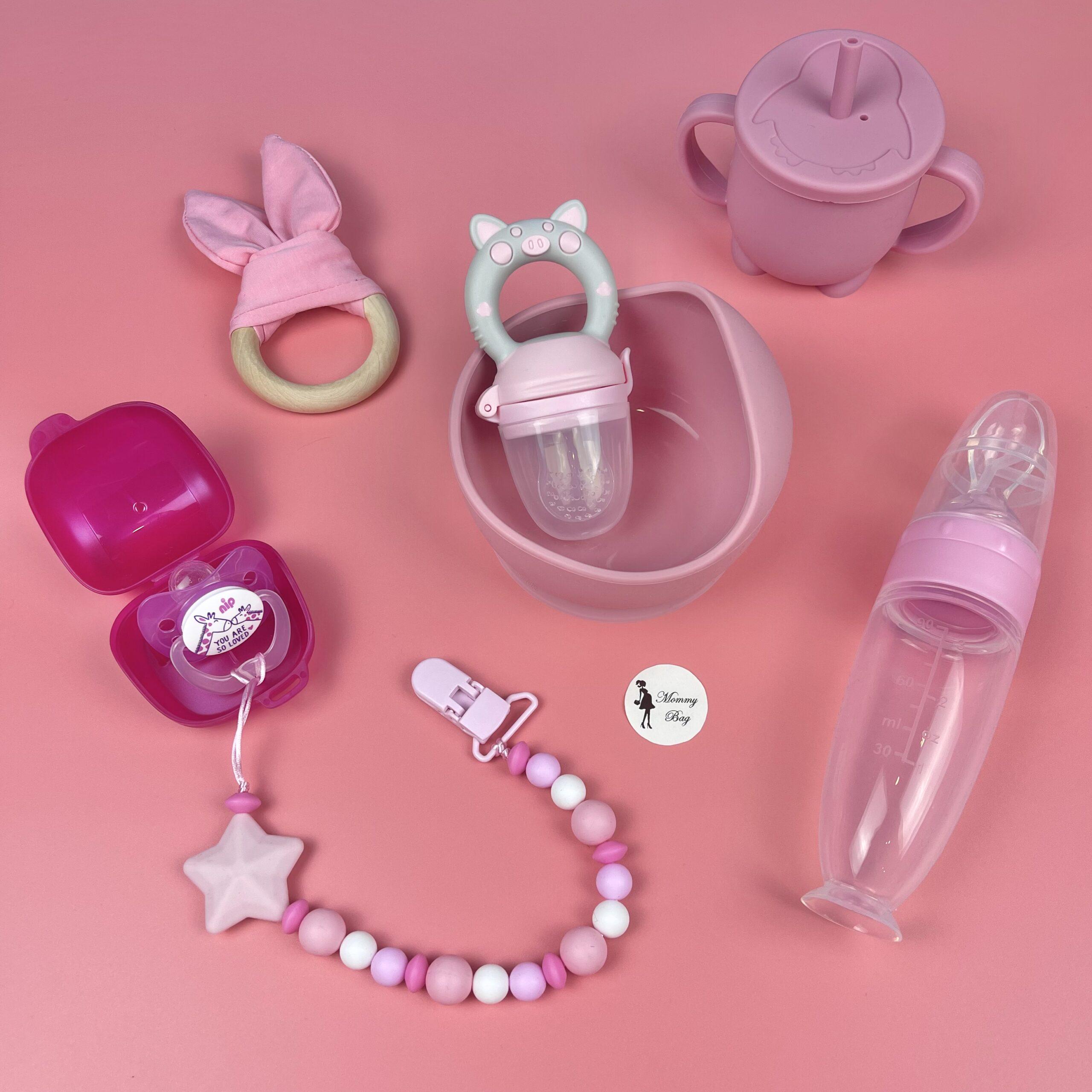 Держатель для пустышки Mommy Bag Розовый (111391) - фото 3