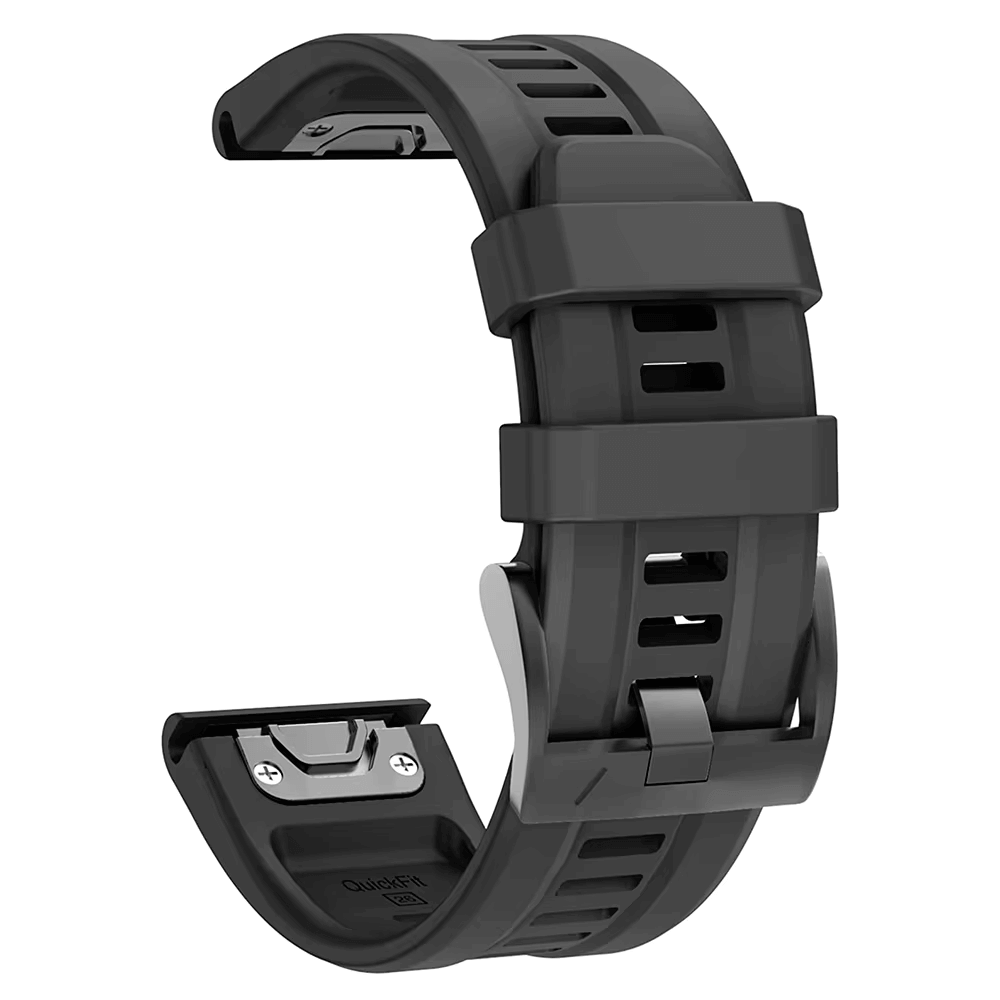 Ремешок QuickFit 22 мм для Garmin Fenix 8/7/6/5 Forerunner Черный Ремешок QuickFit 22 мм для Garmin Fenix 8/7/6/5 Forerunner Черный