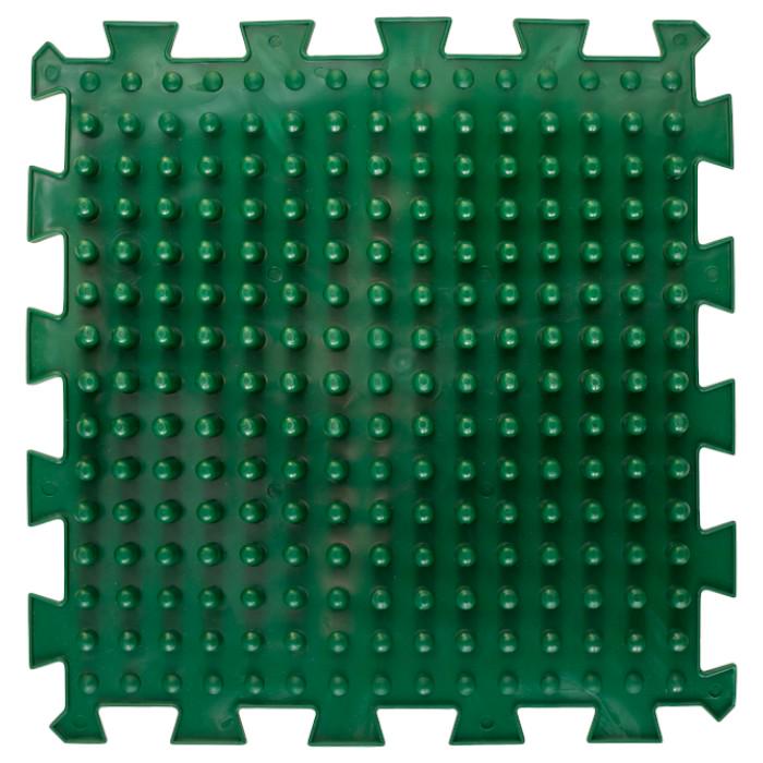 Килимок масажний Пазл Шипи 1 ел. Зелений