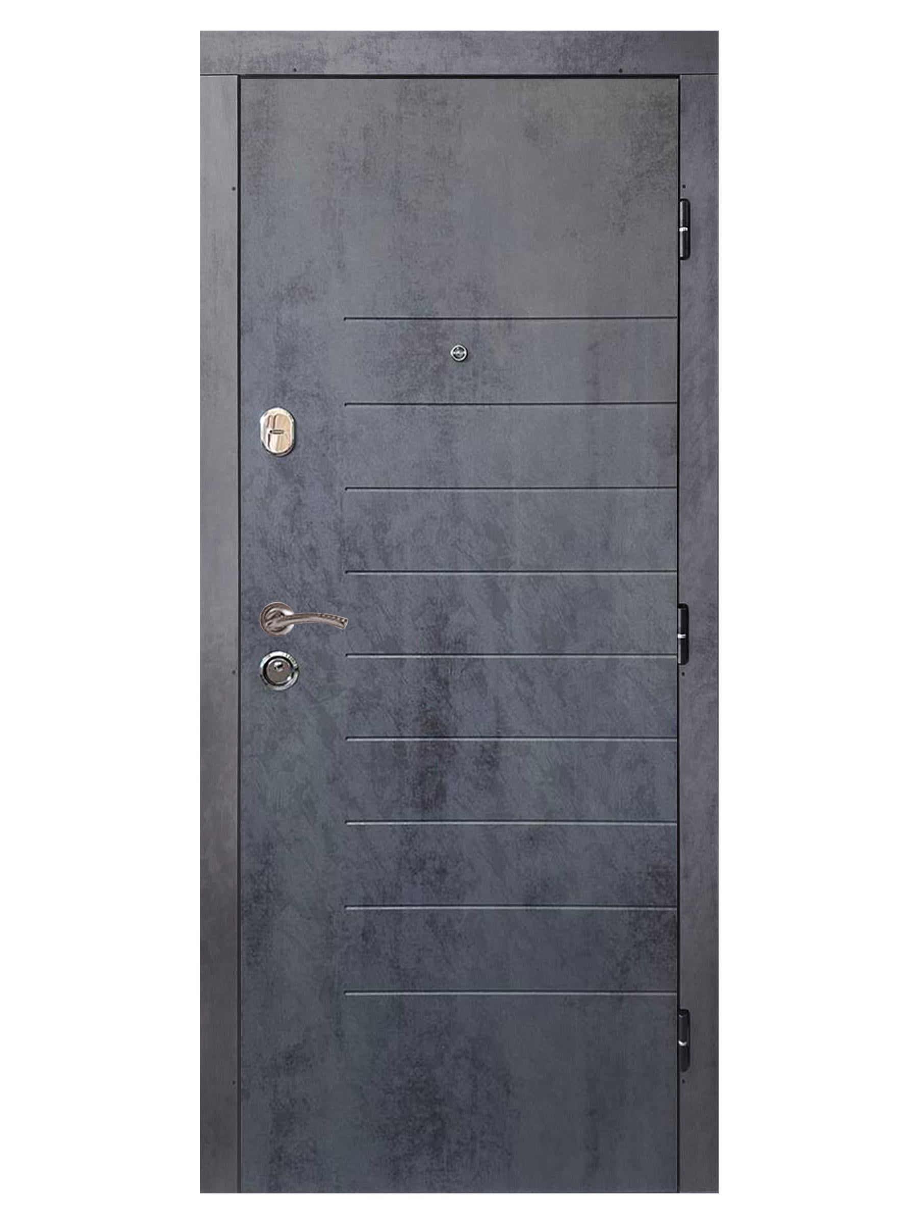 Двері вхідні Максимум NC49 2040х960 мм Оксид темний (003169)